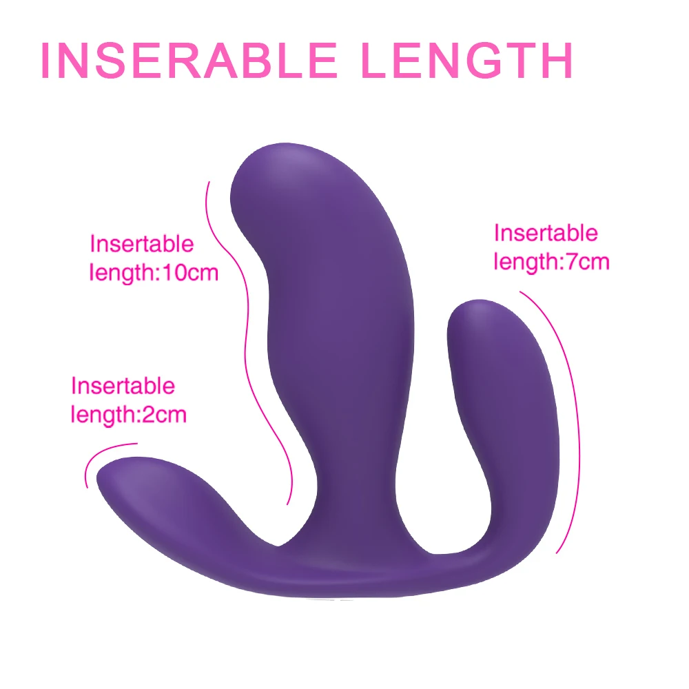 3 in 1 Panties Vibrators Wearable Female Sex Toys Wireless Remote Vibrator for Women G Spot Clitoris Stimulator Anal Massager 3 in 1 Panties Vibrators Wearable Female Sex Toys Wireless Remote Vibrator for Women G Spot Clitoris Stimulator Anal Massager