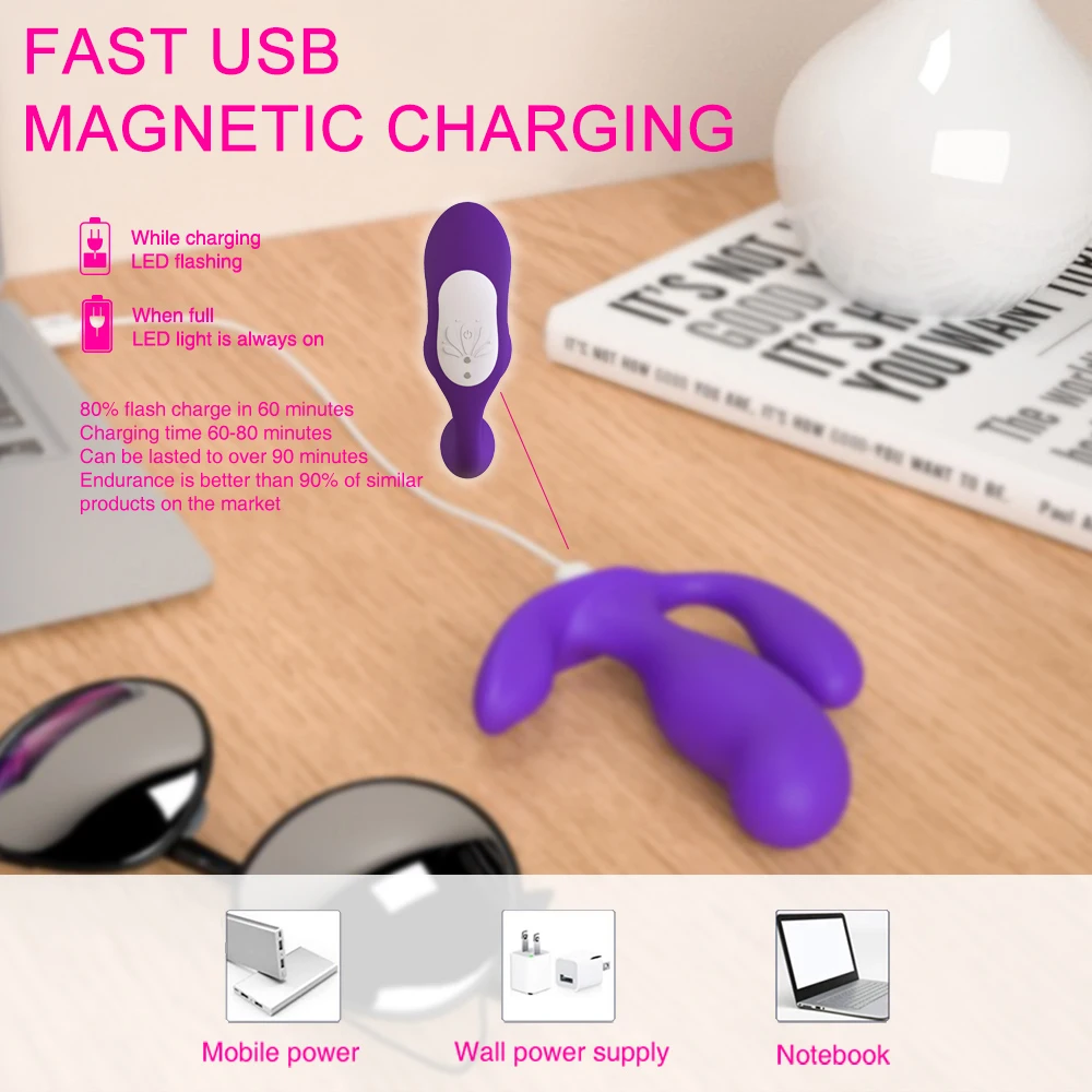 3 in 1 Panties Vibrators Wearable Female Sex Toys Wireless Remote Vibrator for Women G Spot Clitoris Stimulator Anal Massager 3 in 1 Panties Vibrators Wearable Female Sex Toys Wireless Remote Vibrator for Women G Spot Clitoris Stimulator Anal Massager