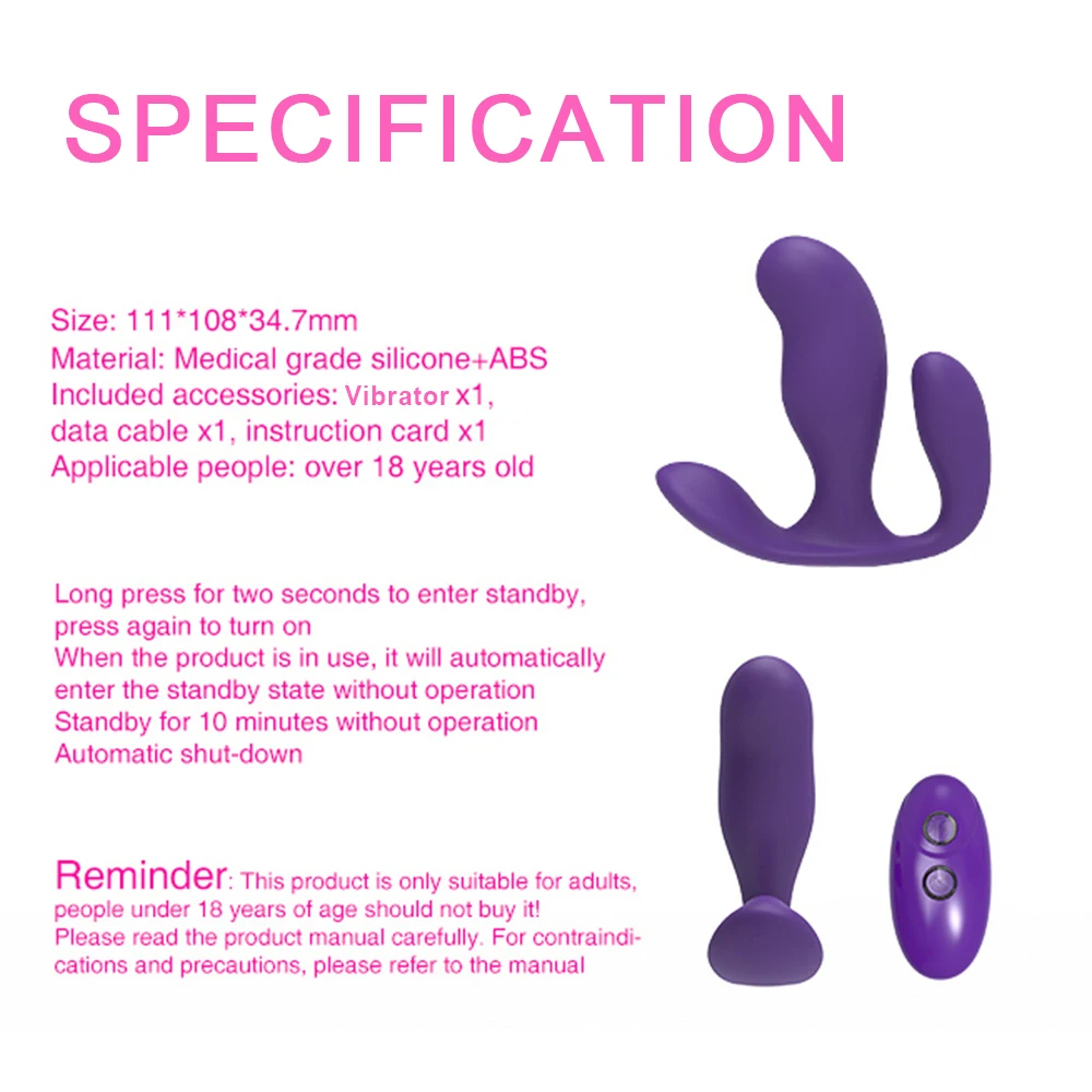 3 in 1 Panties Vibrators Wearable Female Sex Toys Wireless Remote Vibrator for Women G Spot Clitoris Stimulator Anal Massager 3 in 1 Panties Vibrators Wearable Female Sex Toys Wireless Remote Vibrator for Women G Spot Clitoris Stimulator Anal Massager
