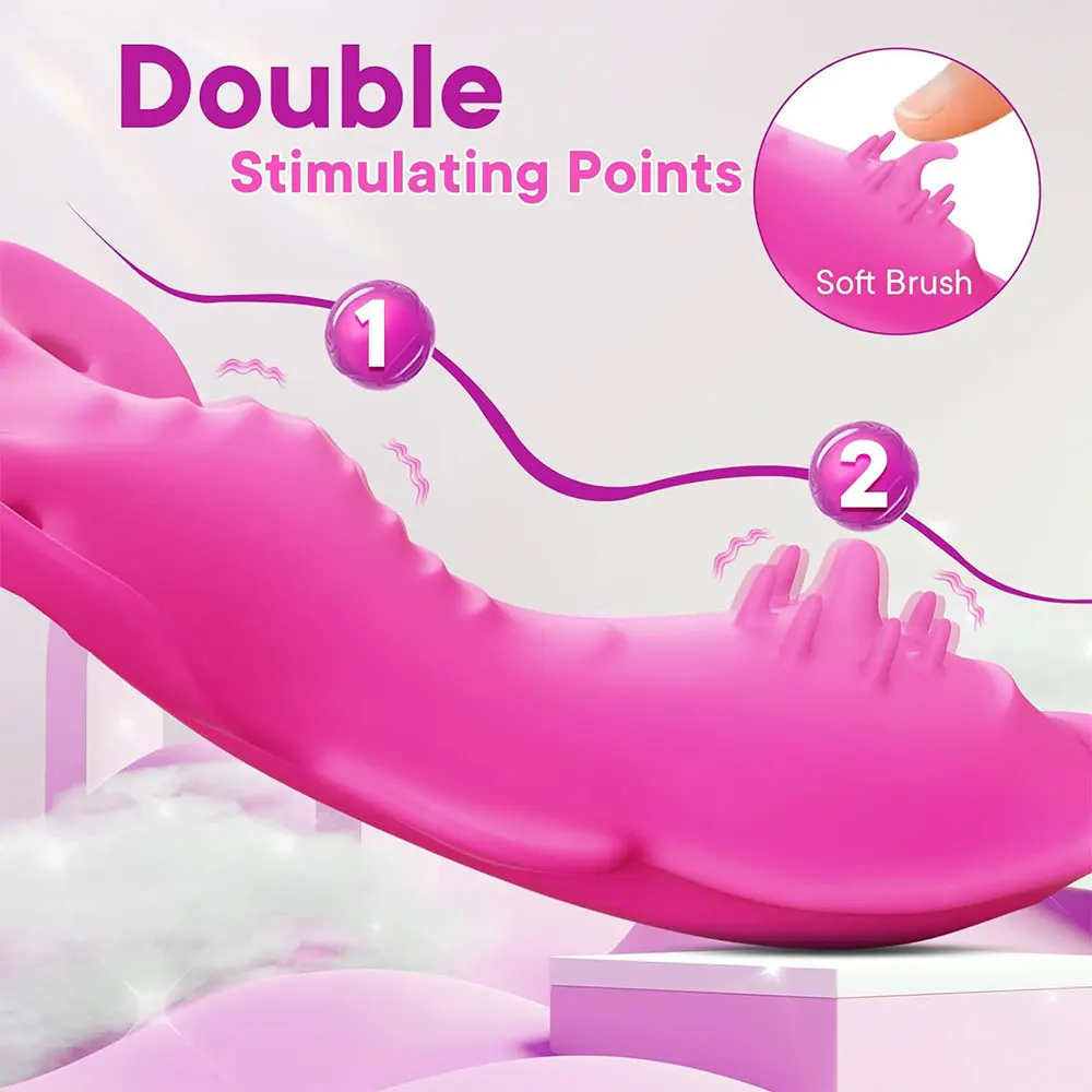 Panty Wearable Vibrator APP Control Clitoris Stimulator Novelties Adult Toy Butterfly Vibrator Rose Sex Toy for Women and Couple Panty Wearable Vibrator APP Control Clitoris Stimulator Novelties Adult Toy Butterfly Vibrator Rose Sex Toy for Women and Couple