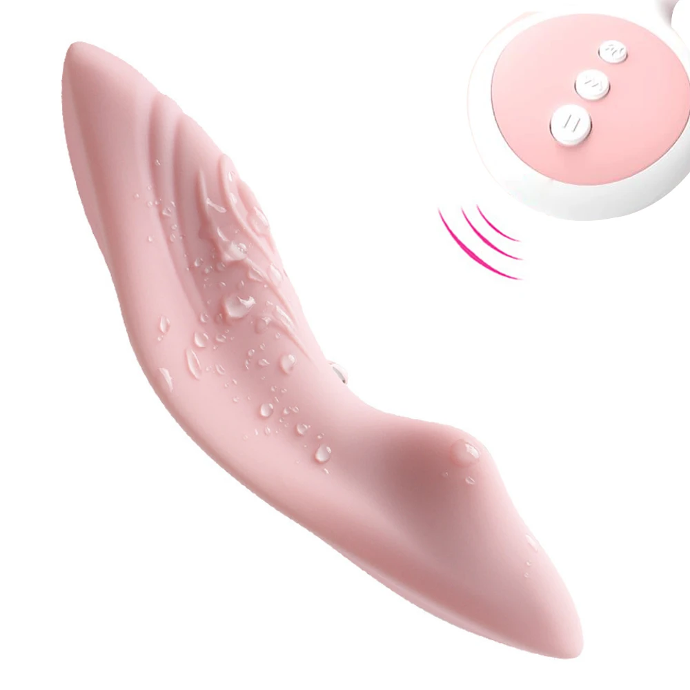 Female Wireless Remote Control Portable Wearable Panty Vibrator Female Clitoris Stimulator Silent Invisible Adult Sex Toy