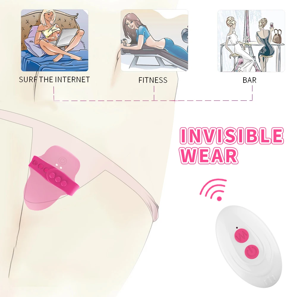 Panty Dildo Vibrator Butterfly Wearable Panties Vibrating Egg Wireless Remote Control Clitoral Female Sex Toys for Women Adult Panty Dildo Vibrator Butterfly Wearable Panties Vibrating Egg Wireless Remote Control Clitoral Female Sex Toys for Women Adult