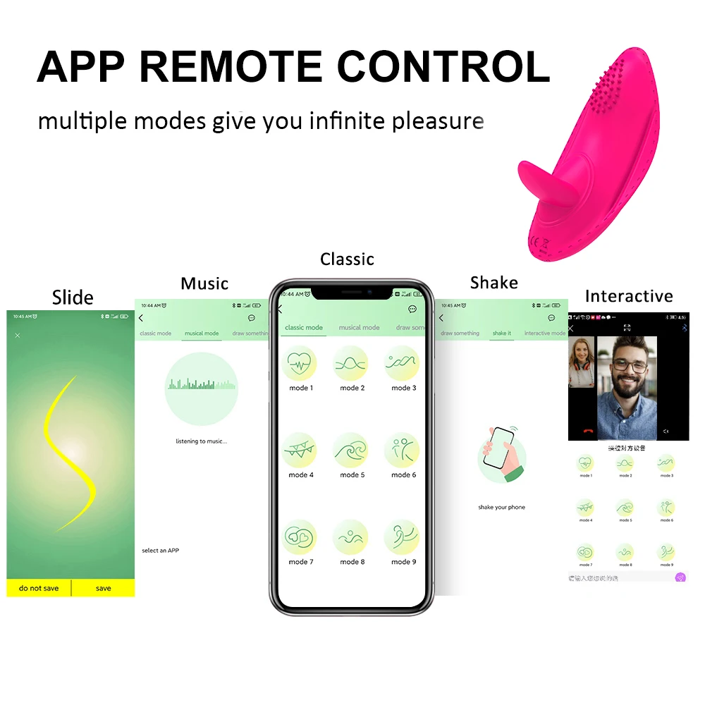 Wearable Vibrating Panty Vibrator Tongue Licking Clitoral G Spot Stimulator Remote Control Vagina Egg Anal Sex Toys for Women 18