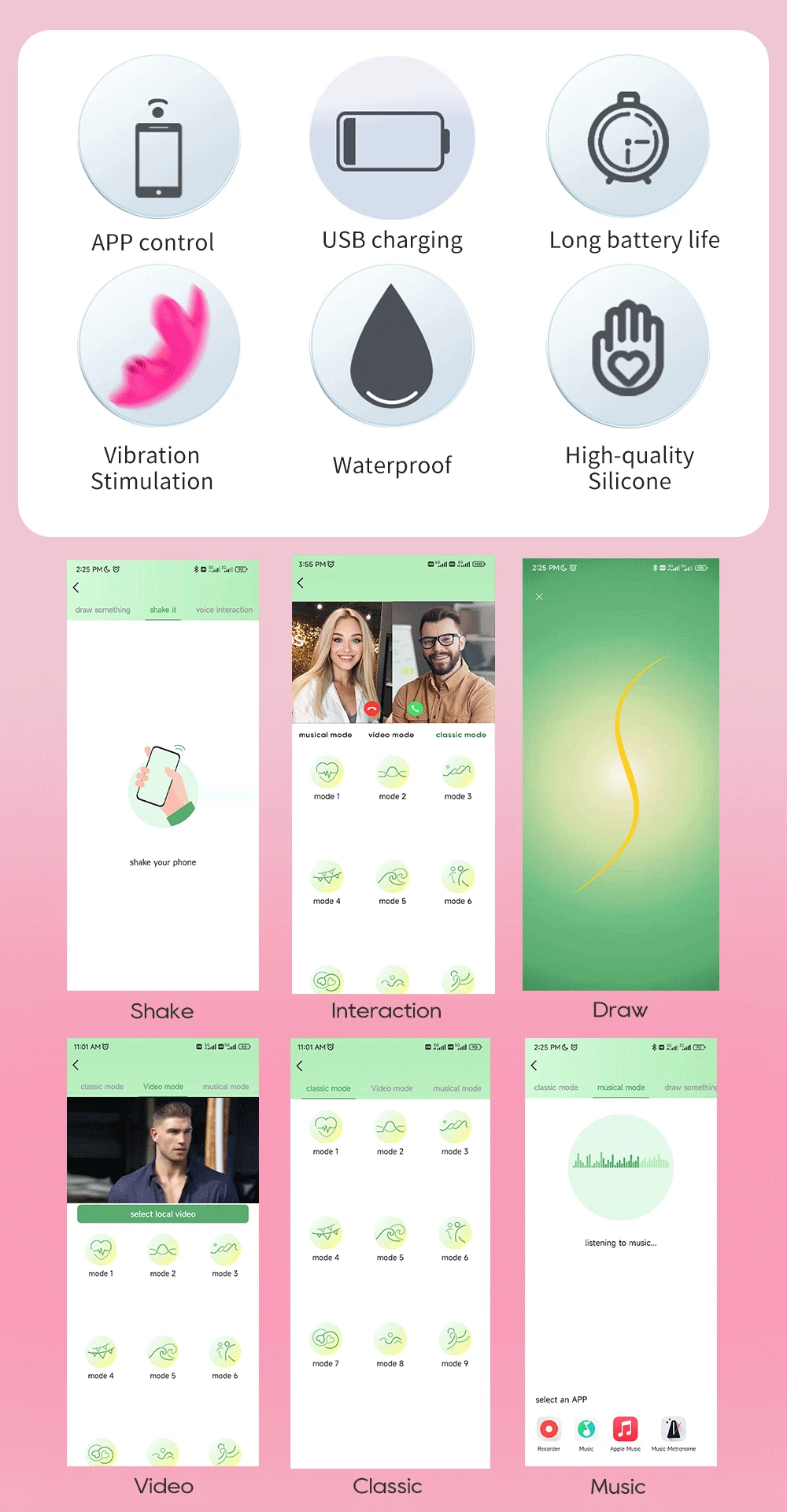 Bluetooth APP Control Licking Vibrator for Women Panties Wearable Vibrator Clitoris Stimulator 2 in 1 Adult Goods Sex Toy Bluetooth APP Control Licking Vibrator for Women Panties Wearable Vibrator Clitoris Stimulator 2 in 1 Adult Goods Sex Toy
