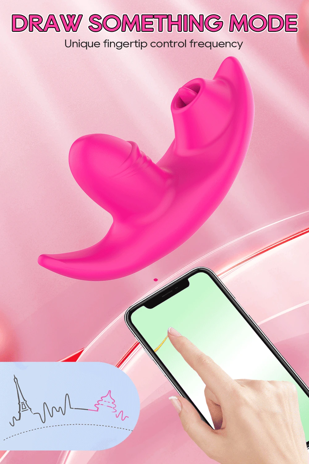 Bluetooth APP Control Licking Vibrator for Women Panties Wearable Vibrator Clitoris Stimulator 2 in 1 Adult Goods Sex Toy Bluetooth APP Control Licking Vibrator for Women Panties Wearable Vibrator Clitoris Stimulator 2 in 1 Adult Goods Sex Toy