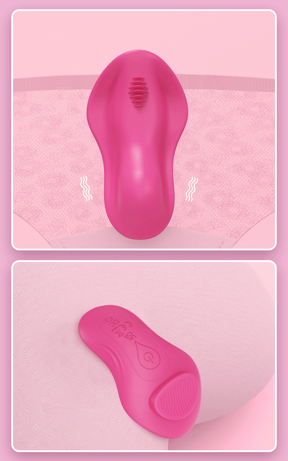 Wearable Bluetooth APP Control Women Panties Vibrator Clitoris Stimulator Magnetic Anti-detachment Female Sex Toy for Couples Wearable Bluetooth APP Control Women Panties Vibrator Clitoris Stimulator Magnetic Anti-detachment Female Sex Toy for Couples