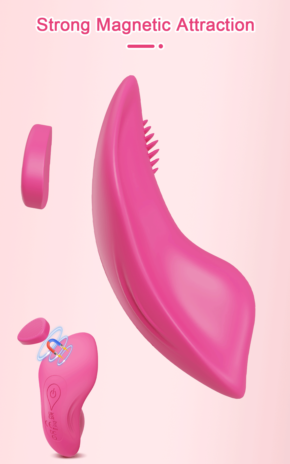 Wearable Bluetooth APP Control Women Panties Vibrator Clitoris Stimulator Magnetic Anti-detachment Female Sex Toy for Couples Wearable Bluetooth APP Control Women Panties Vibrator Clitoris Stimulator Magnetic Anti-detachment Female Sex Toy for Couples
