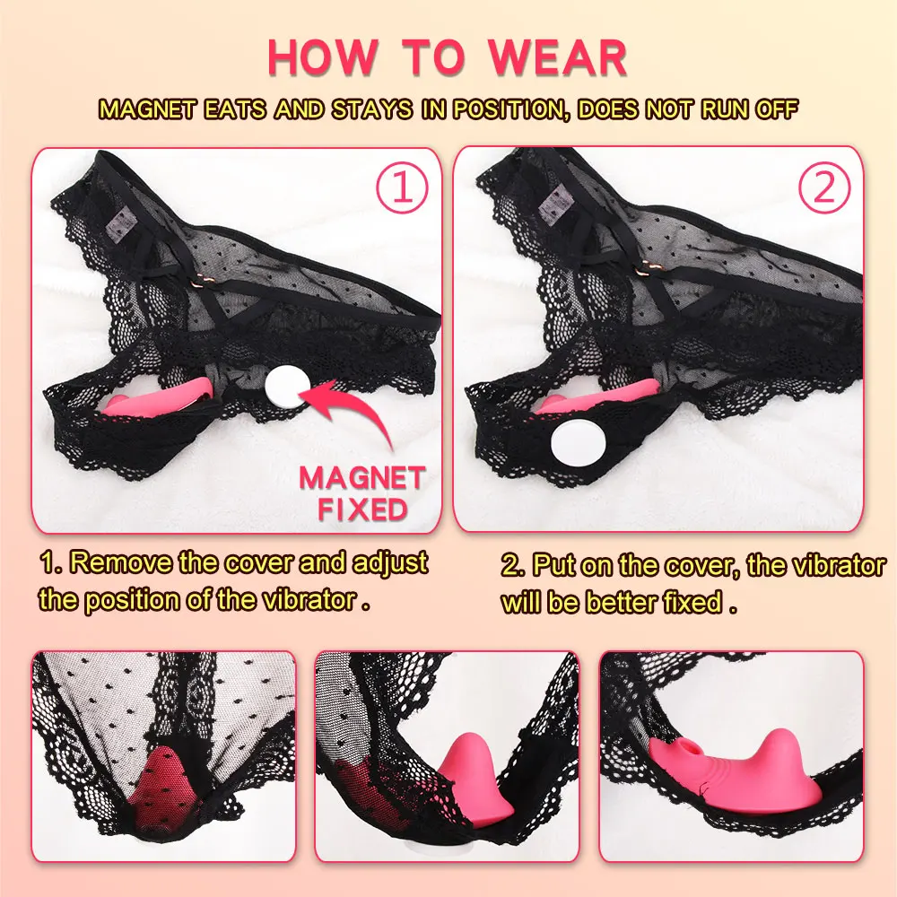 Mini Clitoris Sucker Sexy Vibrating Panties for Women Clitoral Sucking Vibrator Female Vacuum Stimulator Dildo Adults Sex Toys