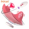 Mini Clitoris Sucker Sexy Vibrating Panties for Women Clitoral Sucking Vibrator Female Vacuum Stimulator Dildo Adults Sex Toys