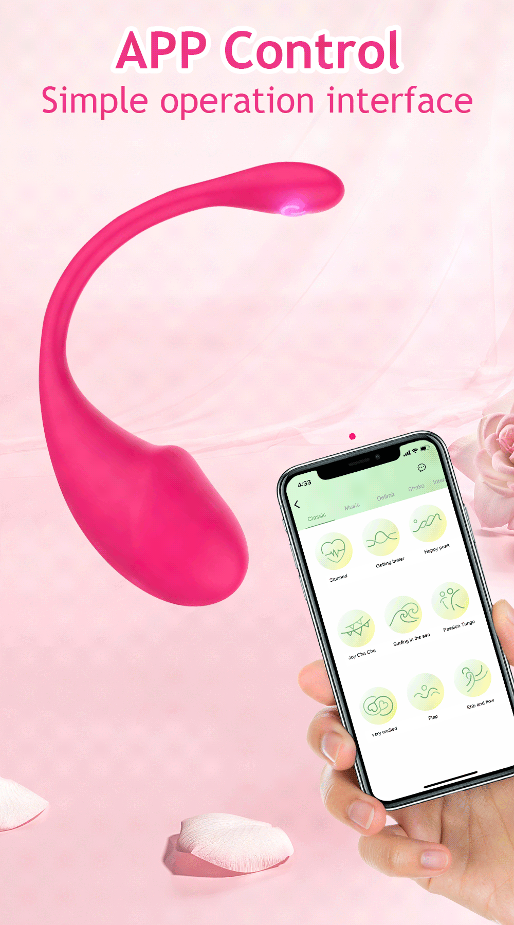G-Spot Vibrator APP Wireless Control For Women Remote Control Panties Wearable Vibrating Egg Massager Dildos Sex Toys for Adults G-Spot Vibrator APP Wireless Control For Women Remote Control Panties Wearable Vibrating Egg Massager Dildos Sex Toys for Adults
