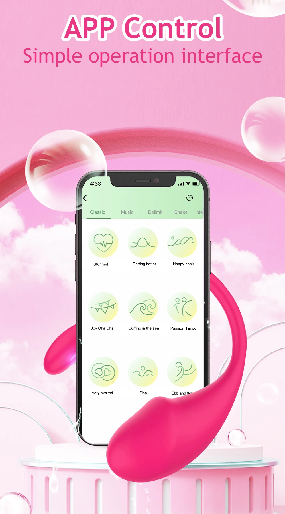 G-Spot Vibrator APP Wireless Control For Women Remote Control Panties Wearable Vibrating Egg Massager Dildos Sex Toys for Adults G-Spot Vibrator APP Wireless Control For Women Remote Control Panties Wearable Vibrating Egg Massager Dildos Sex Toys for Adults