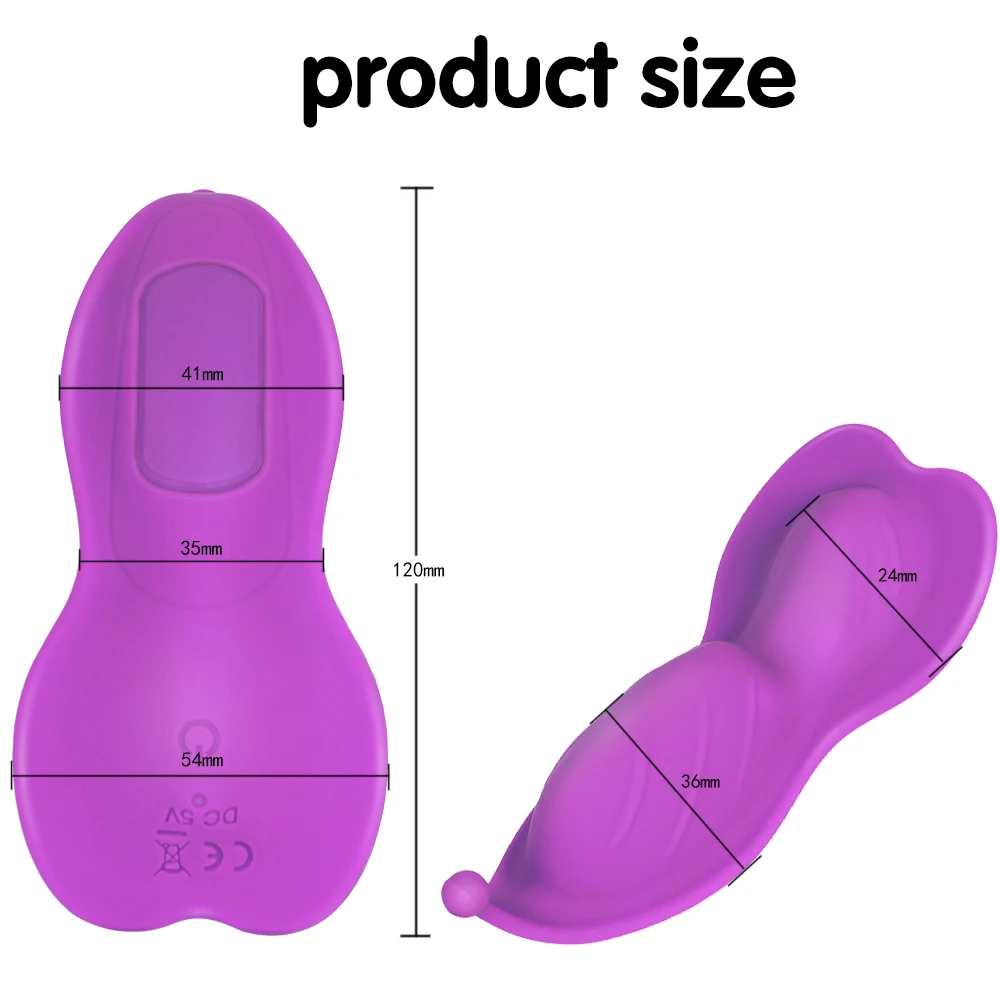 BOMBOMDA Clitoral Stimulator Portable Panty Vibrator APP Remote Control Invisible Vibrating Egg Sex Toys for Woman Wearable