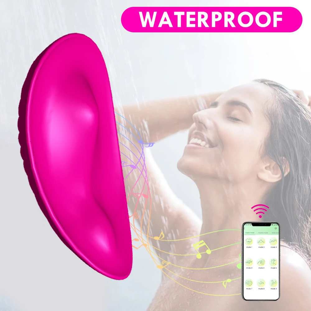 Butterfly Wearable Vibrator Wireless APP Remote Panties Dildo Vibrator for Women Clitoral Stimulator Massage Erotic Sex Toys Butterfly Wearable Vibrator Wireless APP Remote Panties Dildo Vibrator for Women Clitoral Stimulator Massage Erotic Sex Toys