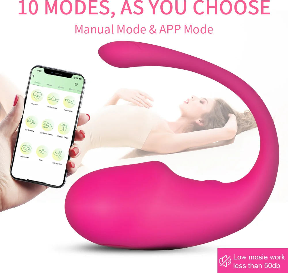 G Spot Anal Vibrating Egg Wireless Bluetooth APP Vibrator Female Massager Wearable Stimulator Sex Toys for Women Adults Panties