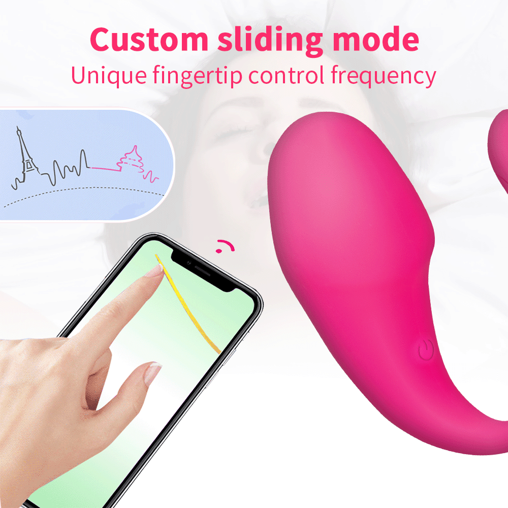 G Spot Anal Vibrating Egg Wireless Bluetooth APP Vibrator Female Massager Wearable Stimulator Sex Toys for Women Adults Panties