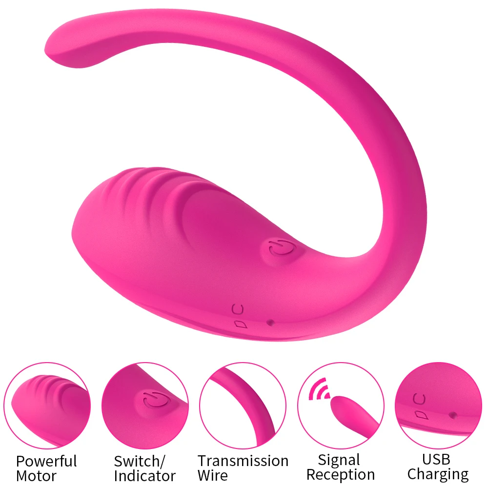 G Spot Anal Vibrating Egg Wireless Bluetooth APP Vibrator Female Massager Wearable Stimulator Sex Toys for Women Adults Panties