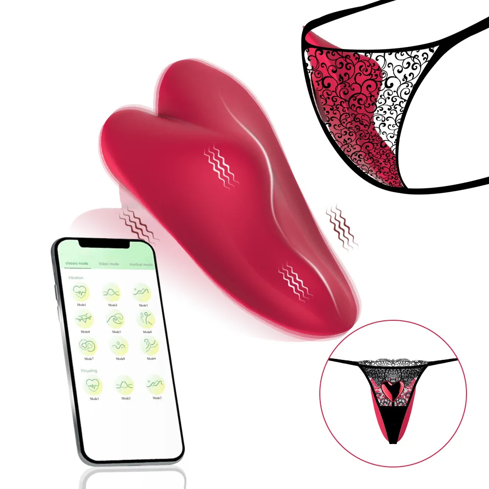 10 Mode Wearable Vibrator For Women Wireless APP Remote Panties Dildo Vibrator for Women Clit Stimulator Adult Sex Toys 10 Mode Wearable Vibrator For Women Wireless APP Remote Panties Dildo Vibrator for Women Clit Stimulator Adult Sex Toys