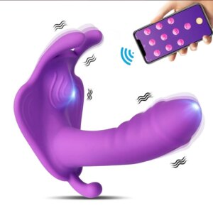 Wireless APP Control Vibrator Female Wearable Panties Dildo G Spot Clitoris Stimulator Massager Masturbator Sex Toys for Women
