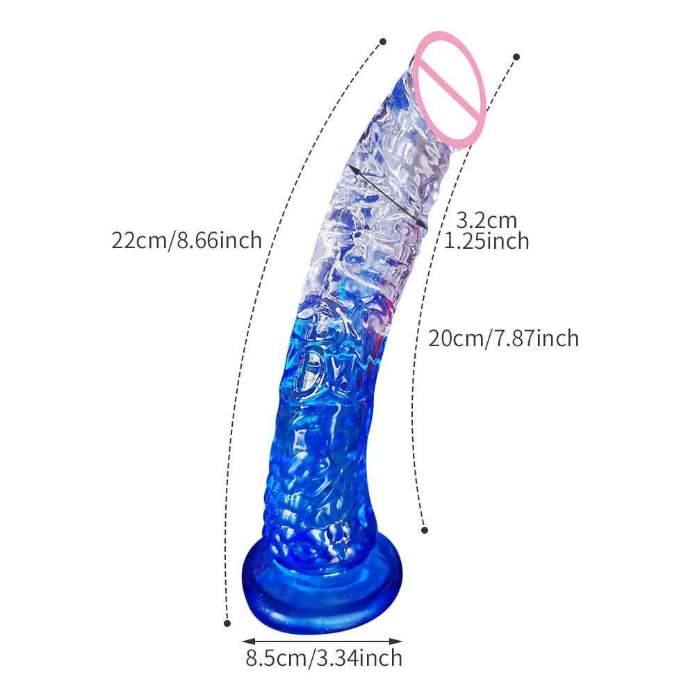 22cm Realistic Dildo Powerful suction cup Adult games Huge Penis Big dick Female Masturbation Device Erotic Sex Toys for Couple