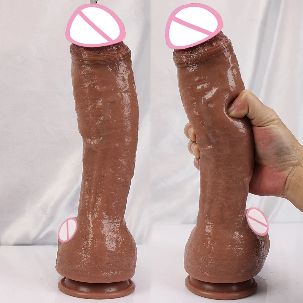 XXL Oversized Dildo Realistic Huge Penis Giant Phallus Long Soft Silicone Suction Cup Anal Sex Toys For Women Vagina Masturbator