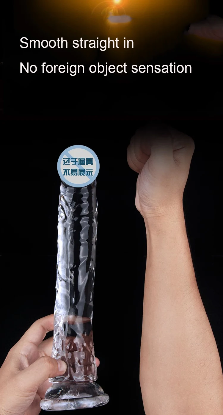 New Realistic Dildos Erotic Jelly Dildo With Super Strong Suction Cup Sex Toys for Woman Men Artificial Penis G-spot Simulation