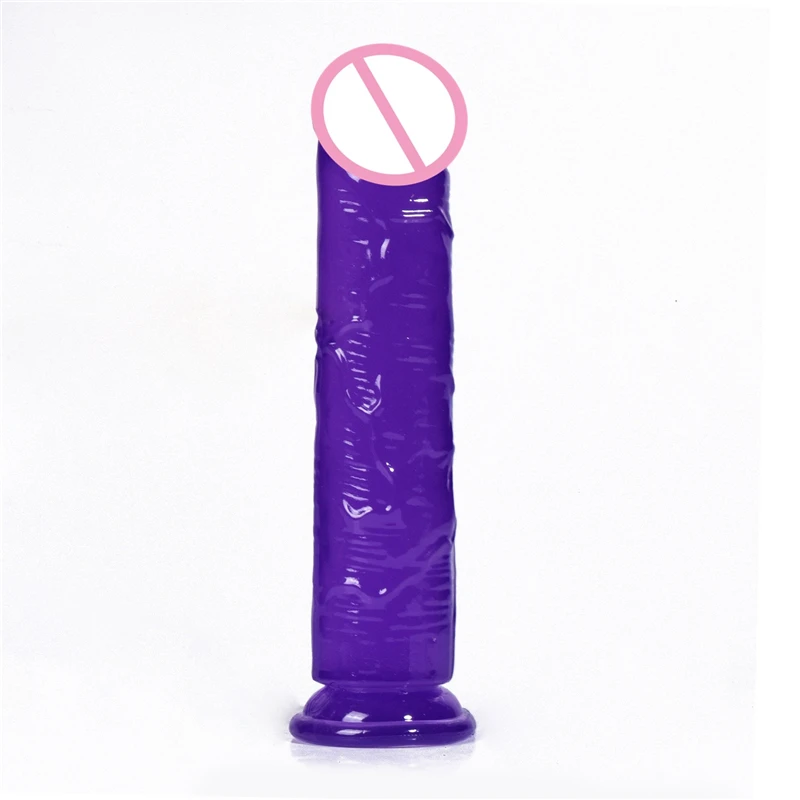 5 Size Translucent Soft Jelly Big Dildo Realistic Fake Dick Penis Butt Plug Sex Toys for Woman Men Vagina Anal Massage Product