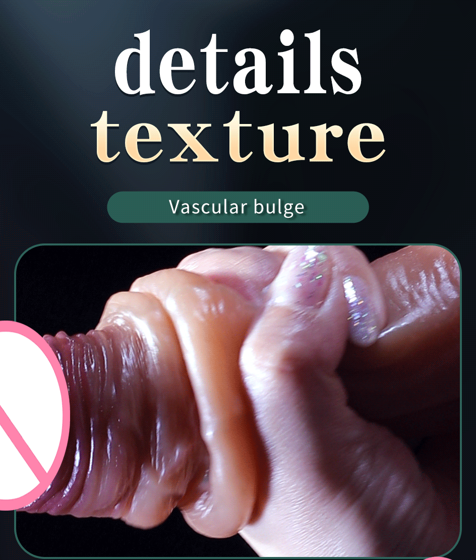 Realistic Dildos for Women Skin Sliding Foreskin Testicles Dildo Anal Vaginal Stimulation Strapon Big Penis Sex Toys for Woman Realistic Dildos for Women Skin Sliding Foreskin Testicles Dildo Anal Vaginal Stimulation Strapon Big Penis Sex Toys for Woman
