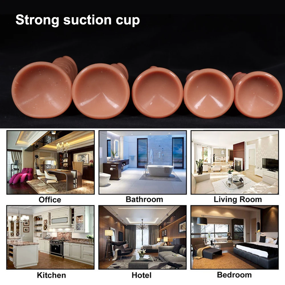 Soft Double Layer Silicone Big Dildo Realistic Fake Long Dick Penis Butt Plug Adult Sex Toys For Woman Men Vagina Anal Massage