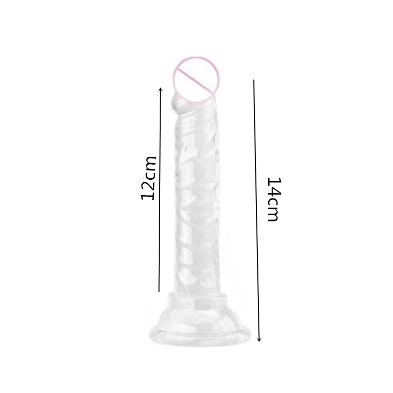Realistic Soft Jelly Big Dildo Realistic Fake Dick Penis Butt Plug Cock Sex Toys for Woman Men Vagina Anal Massage Dildo Toy