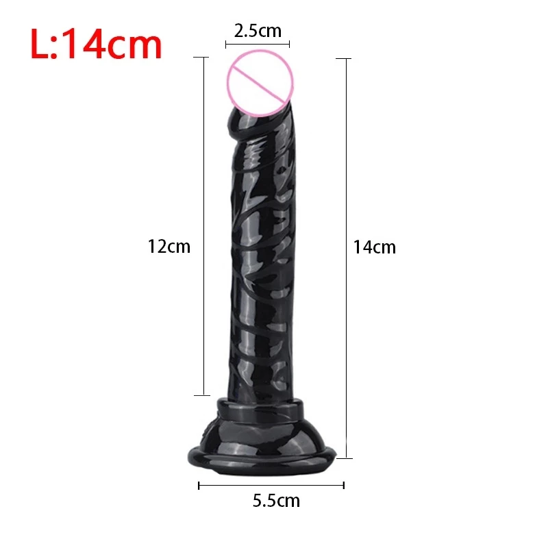 Realistic Soft Jelly Big Dildo Realistic Fake Dick Penis Butt Plug Cock Sex Toys for Woman Men Vagina Anal Massage Dildo Toy
