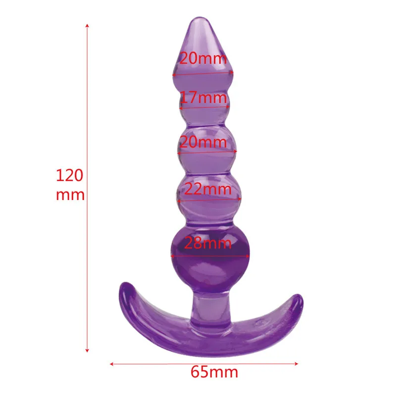 Double Penetration Dildo Rings Strap On Penis Delayed Ejaculation Anal Beads Butt Anus Vaginal Massager Sex Toys For Men Couples