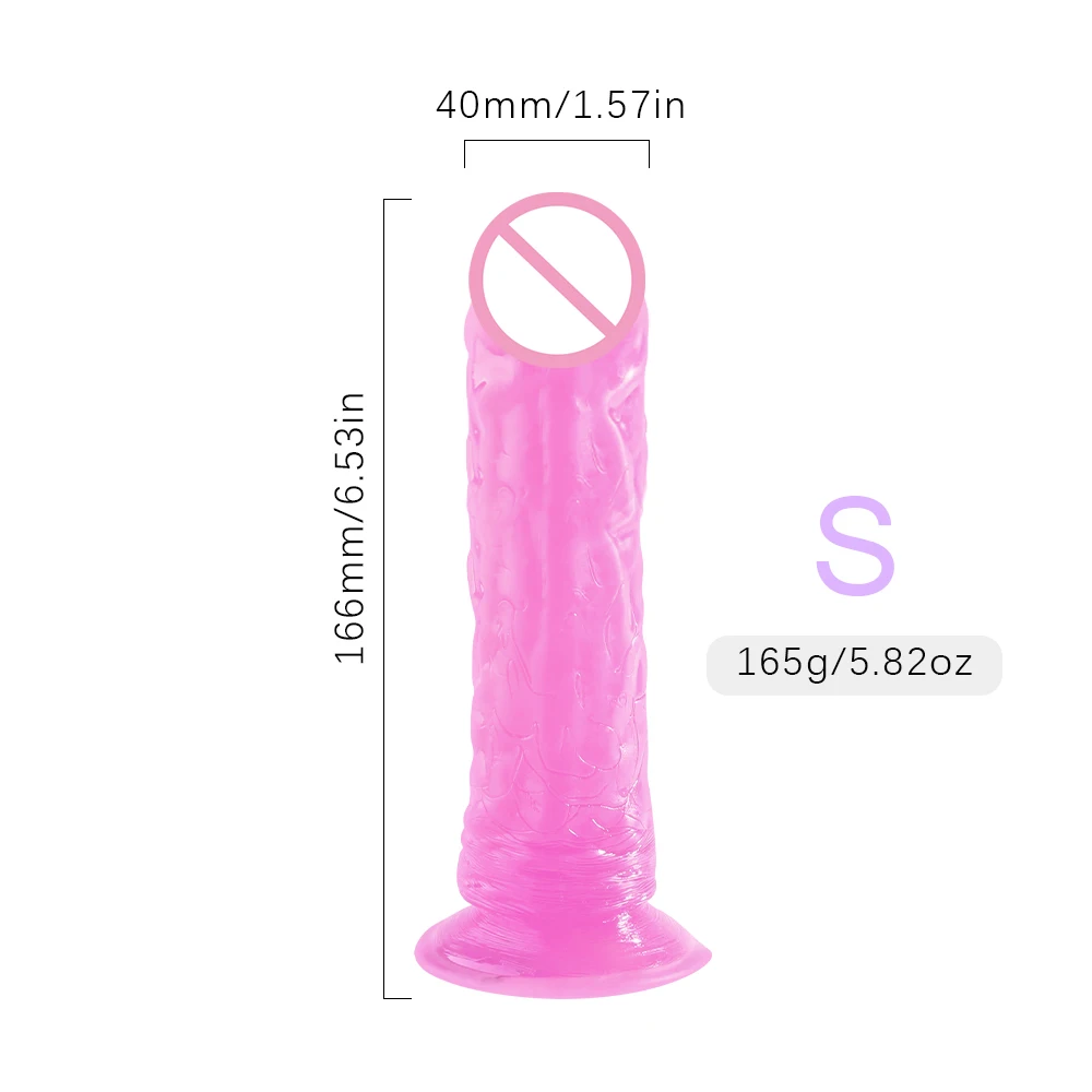 Realistic Dildo With Strong Suction Cup Erotic Jelly Dildo Sex Toys for Woman Artificial Penis G-spot Simulation Anal Butt Plug