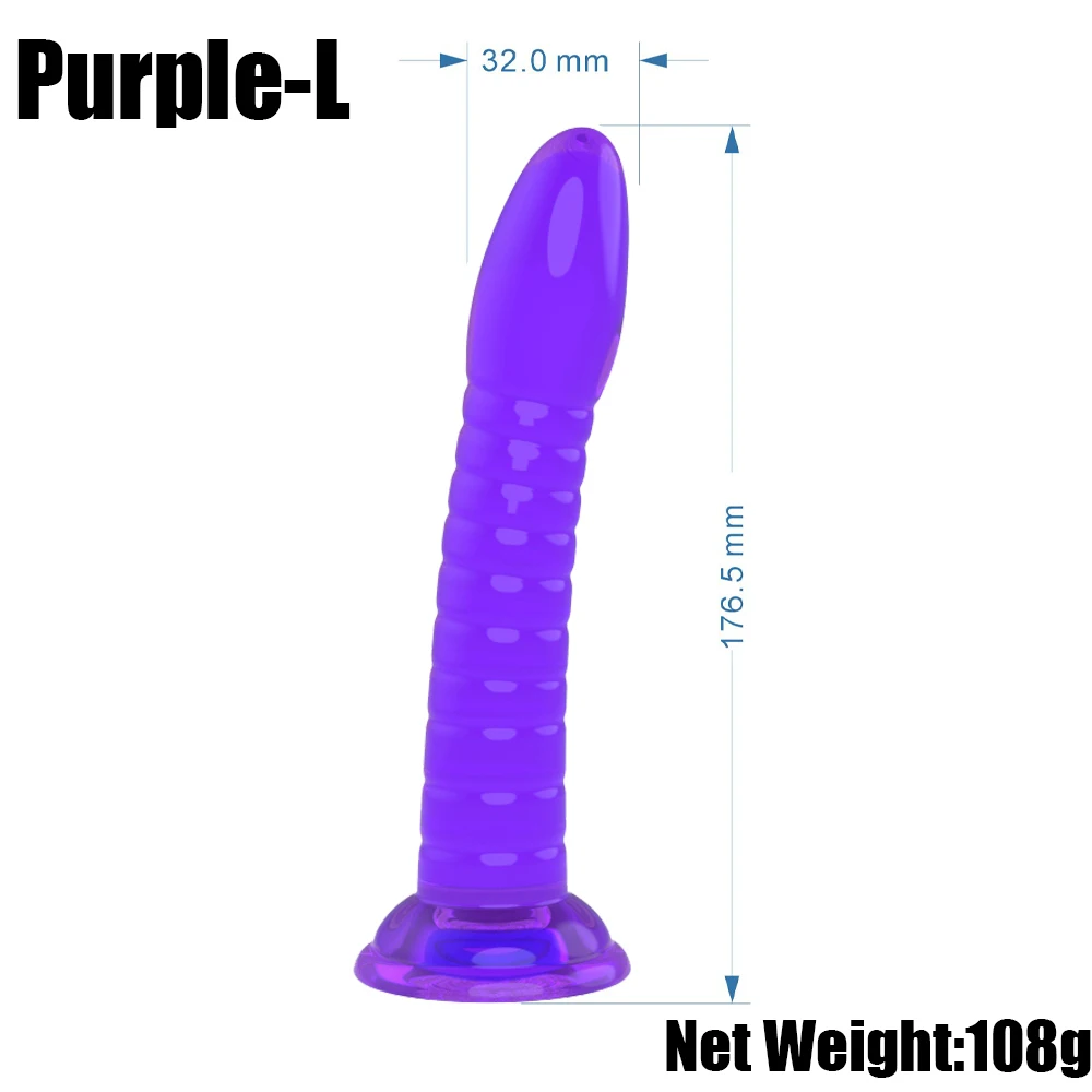 Erotic Soft 3 Size Dildo Realistic Female Toys Penis Strong Suction Cup Dick Sex Toys for Woman Toy for Adult G-spot No Vibrator Erotic Soft 3 Size Dildo Realistic Female Toys Penis Strong Suction Cup Dick Sex Toys for Woman Toy for Adult G-spot No Vibrator