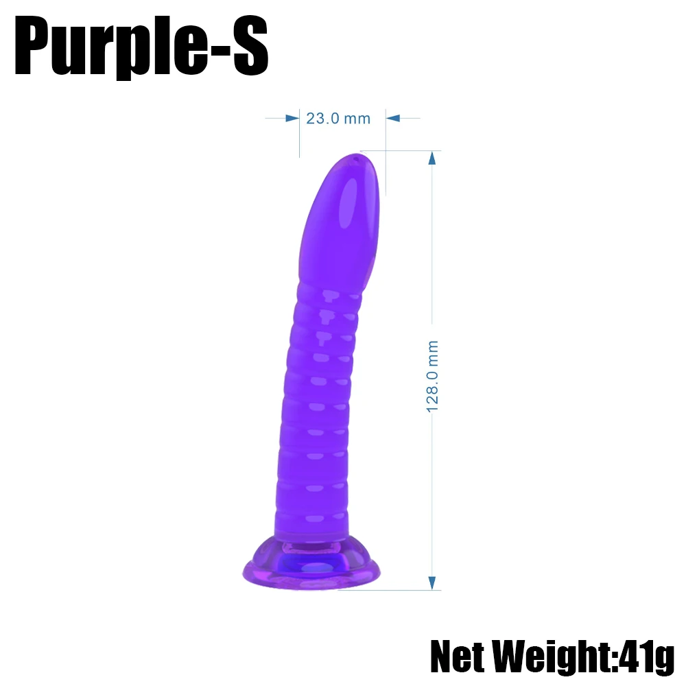 Erotic Soft 3 Size Dildo Realistic Female Toys Penis Strong Suction Cup Dick Sex Toys for Woman Toy for Adult G-spot No Vibrator Erotic Soft 3 Size Dildo Realistic Female Toys Penis Strong Suction Cup Dick Sex Toys for Woman Toy for Adult G-spot No Vibrator
