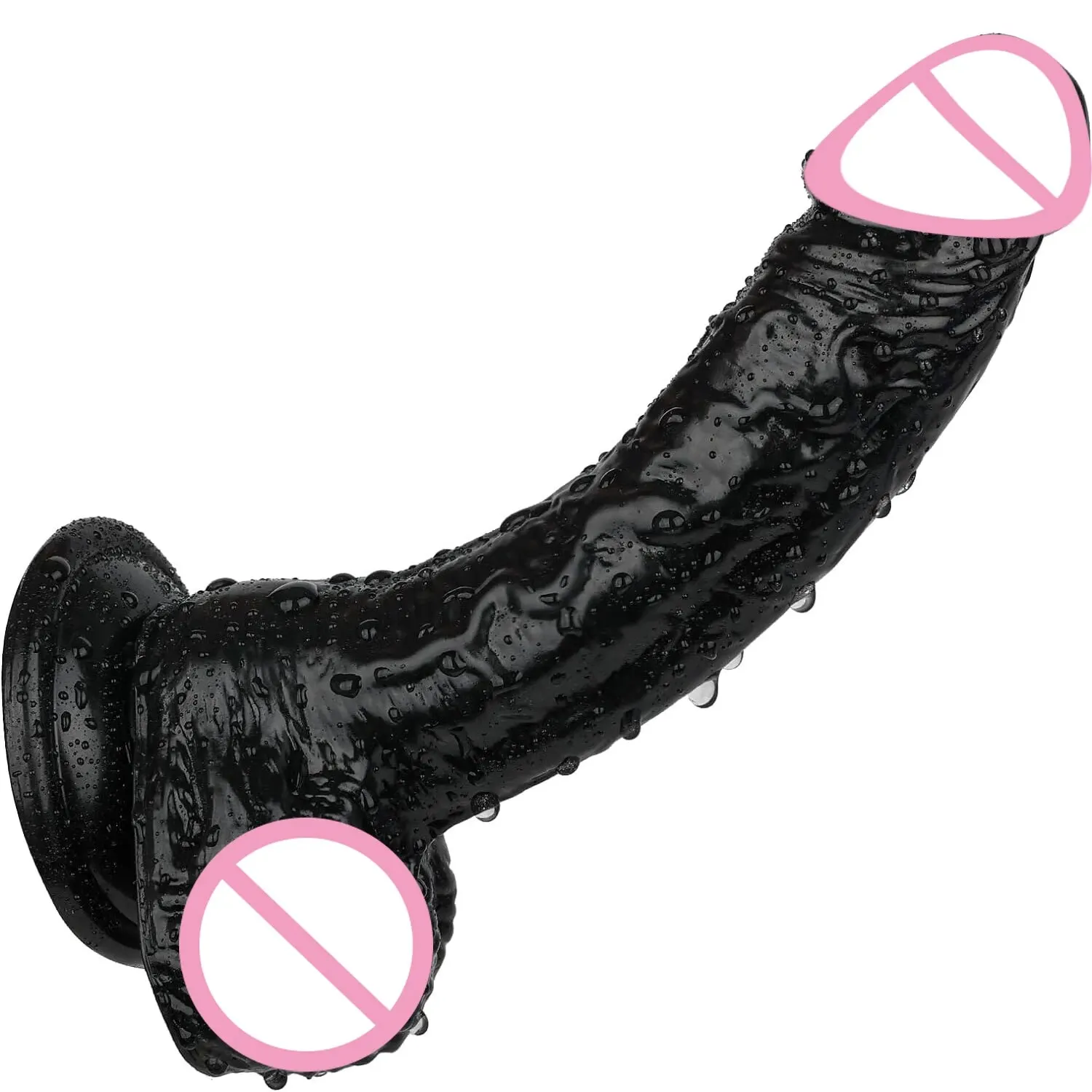 7.1 Inch Realistic Dildo Feels Like Skin Body-Safe Material G Spot Stimulator Dildos with Strong Suction Cup Sex Toys for Women