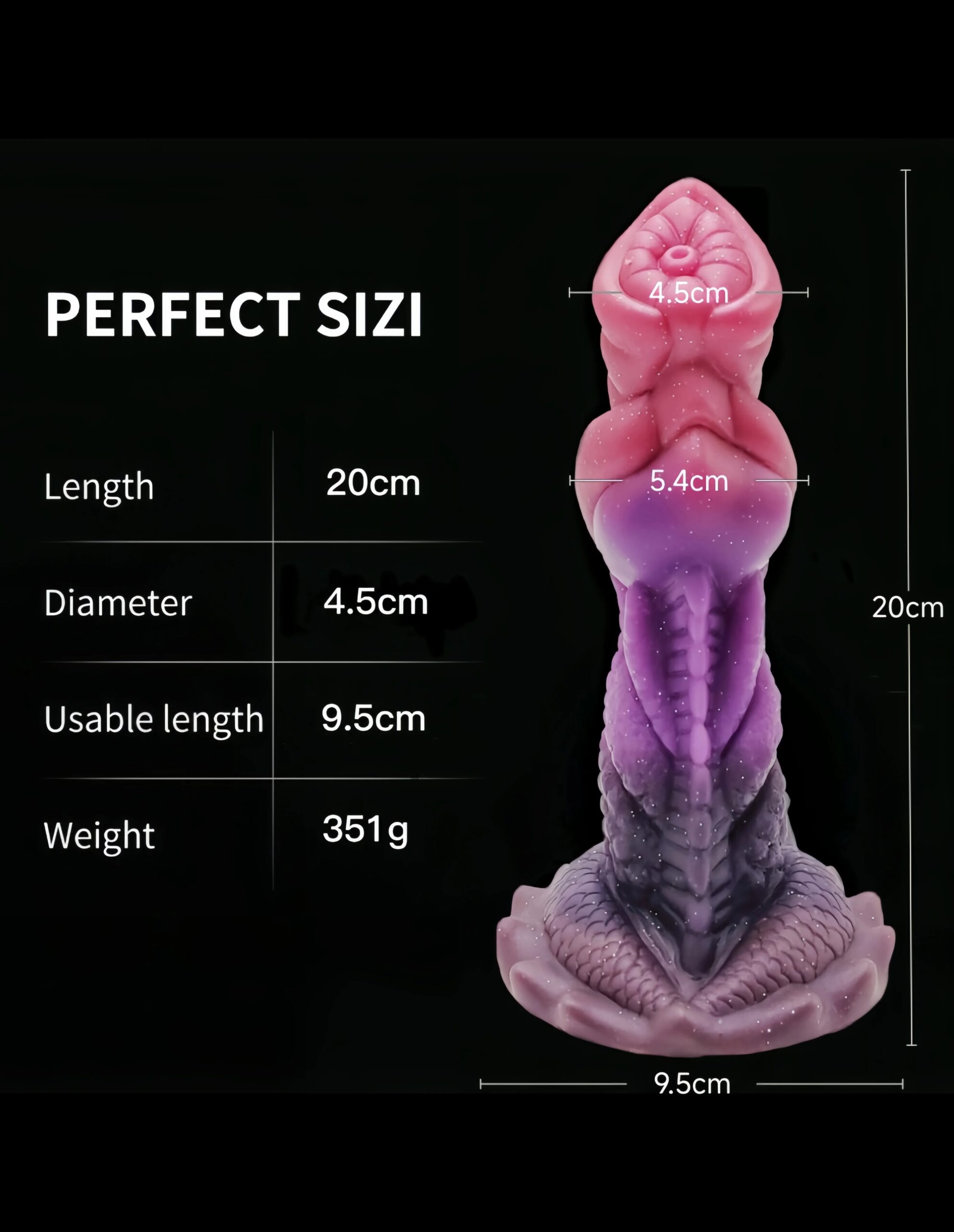 Silicone Realistic Dildo Luminous Monster Dildo Prostate Massager Big Butt Plug Anal Dildo Strong Sucker Anal Sex Toys For Women