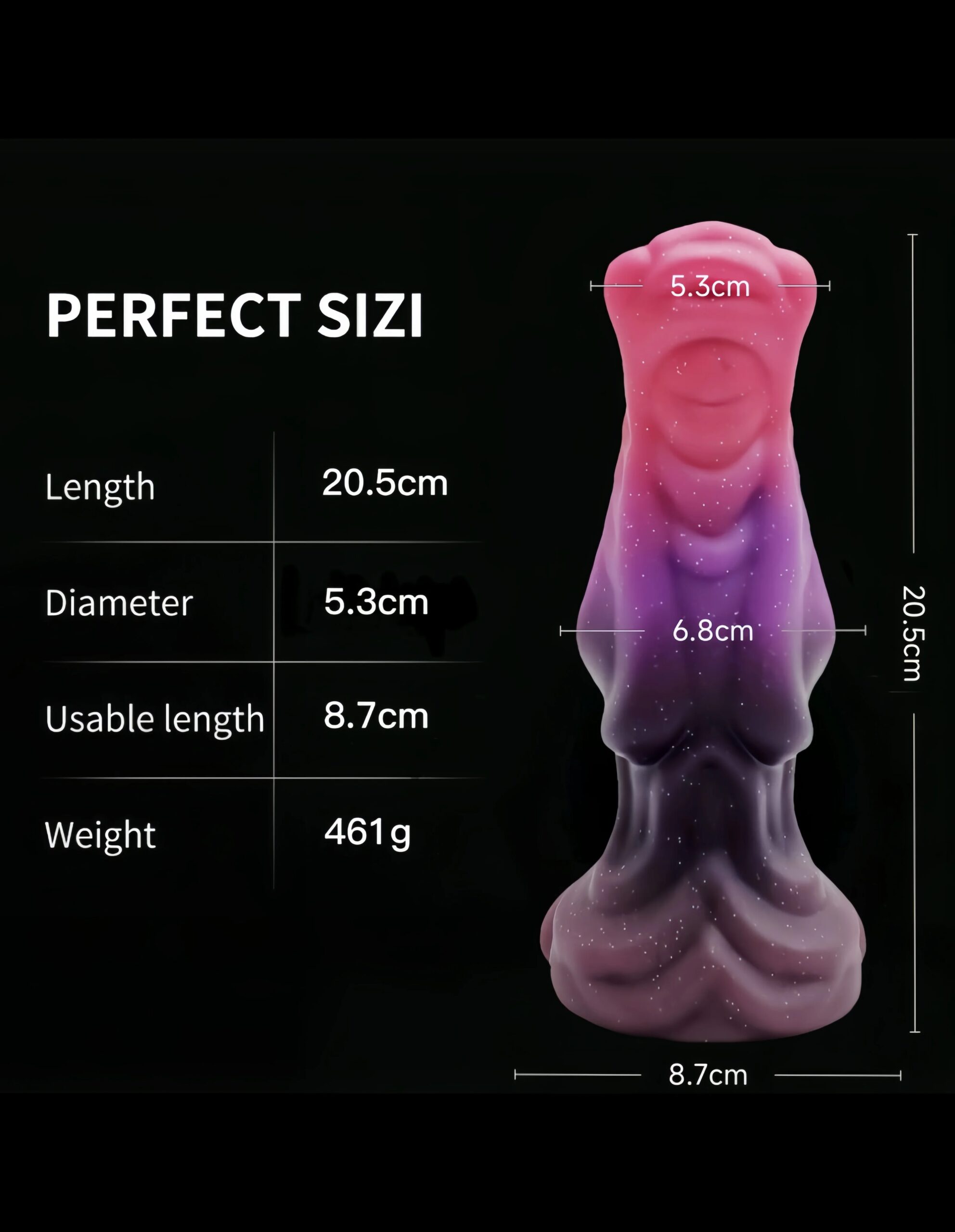 Silicone Realistic Dildo Luminous Monster Dildo Prostate Massager Big Butt Plug Anal Dildo Strong Sucker Anal Sex Toys For Women