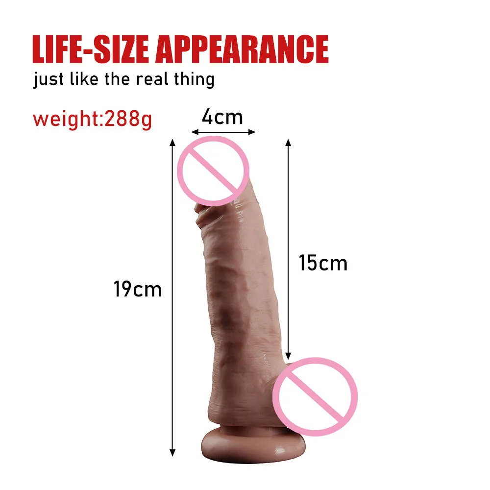 25CM Huge Dildo with Powerful Sucker Realistic Hard Cock Skin Feeling Silicone Huge Big Cock Porn Lesbian Adult Sex Products 25CM Huge Dildo with Powerful Sucker Realistic Hard Cock Skin Feeling Silicone Huge Big Cock Porn Lesbian Adult Sex Products