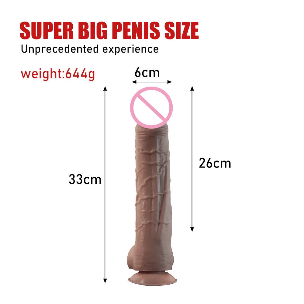 25CM Huge Dildo with Powerful Sucker Realistic Hard Cock Skin Feeling Silicone Huge Big Cock Porn Lesbian Adult Sex Products 25CM Huge Dildo with Powerful Sucker Realistic Hard Cock Skin Feeling Silicone Huge Big Cock Porn Lesbian Adult Sex Products