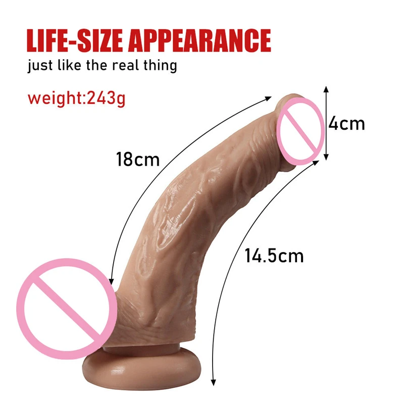 25CM Huge Dildo with Powerful Sucker Realistic Hard Cock Skin Feeling Silicone Huge Big Cock Porn Lesbian Adult Sex Products 25CM Huge Dildo with Powerful Sucker Realistic Hard Cock Skin Feeling Silicone Huge Big Cock Porn Lesbian Adult Sex Products