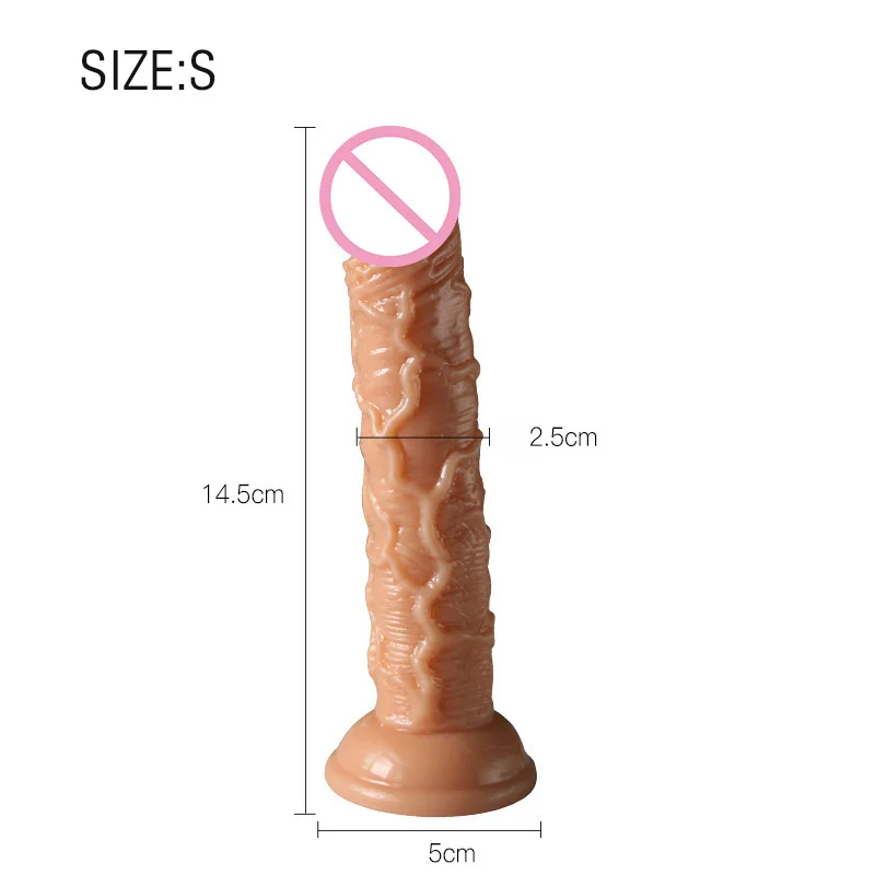 Realistic Dildo with Powerful Suction Cup Penis Female Masturbation Anal Dick Plug Adult Sex Toys G-spot Stimulate Sex Shop