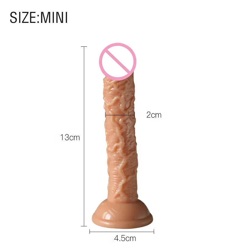 Realistic Dildo with Powerful Suction Cup Penis Female Masturbation Anal Dick Plug Adult Sex Toys G-spot Stimulate Sex Shop