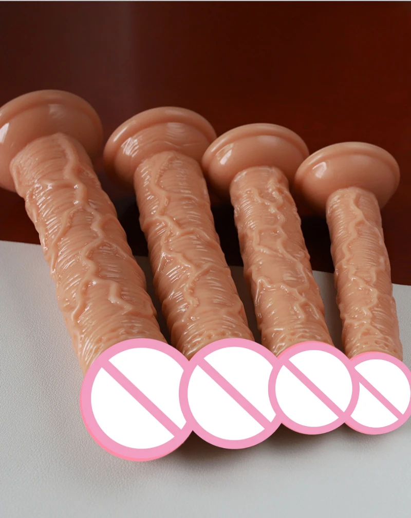 Realistic Dildo with Powerful Suction Cup Penis Female Masturbation Anal Dick Plug Adult Sex Toys G-spot Stimulate Sex Shop