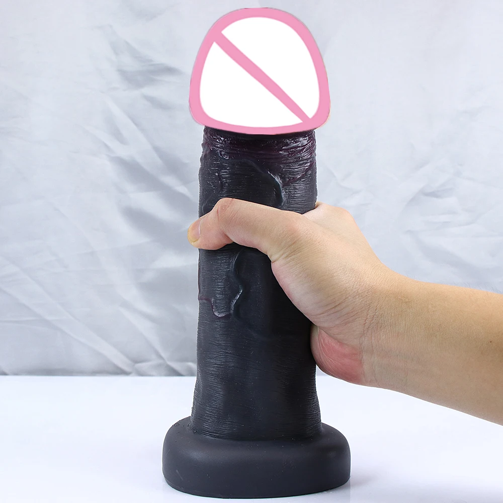 7.5cm Thick Glans Realistic Dildo Soft Huge Adults Penis Suction Cup Anal Sex Toys For Woman Vagina G-Spot Masturbation Big Dick 7.5cm Thick Glans Realistic Dildo Soft Huge Adults Penis Suction Cup Anal Sex Toys For Woman Vagina G-Spot Masturbation Big Dick