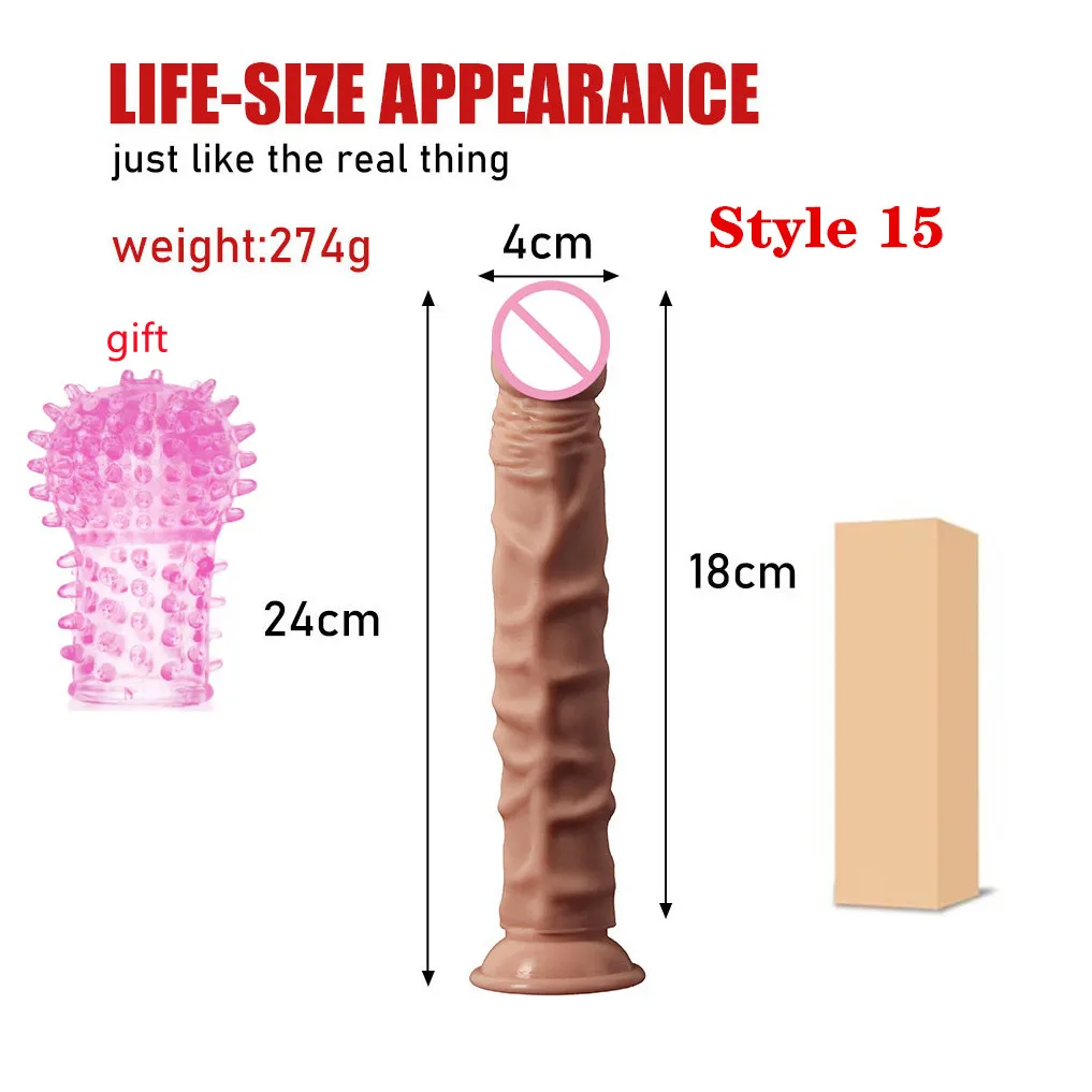 Realistic Dildo Powerful Suction Cup Realistic Big Penis Elastic Sex Toys Bend Axis G Spot Dildo Sex Toys for Women.