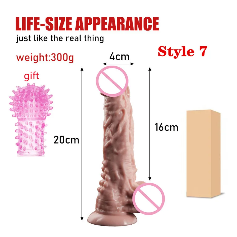 Realistic Dildo Powerful Suction Cup Realistic Big Penis Elastic Sex Toys Bend Axis G Spot Dildo Sex Toys for Women.