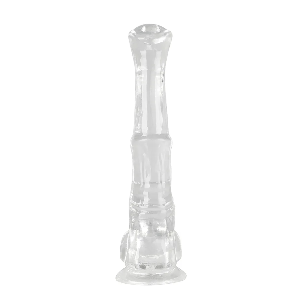 XXL Realistic Animal Dildo Big Horse Penis Transparent Suction Cup Dick Soft Jelly Anal Sex Toys For Women Vagina Orgasm Sexshop