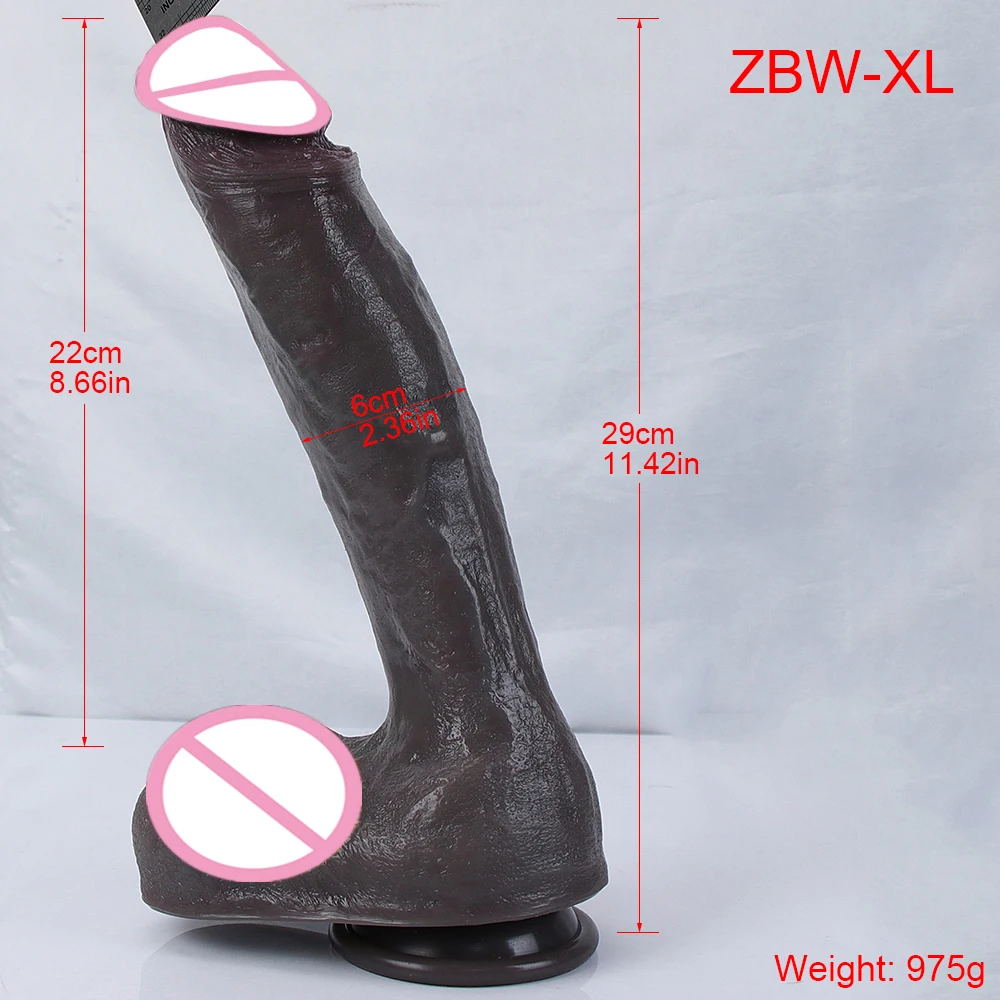 Big Long Dildo Realistic Dick Strapon Penis Soft Suction Cup Black Vagina Masturbator Anal Sex Toy For Woman G-spot Stimulation Big Long Dildo Realistic Dick Strapon Penis Soft Suction Cup Black Vagina Masturbator Anal Sex Toy For Woman G-spot Stimulation