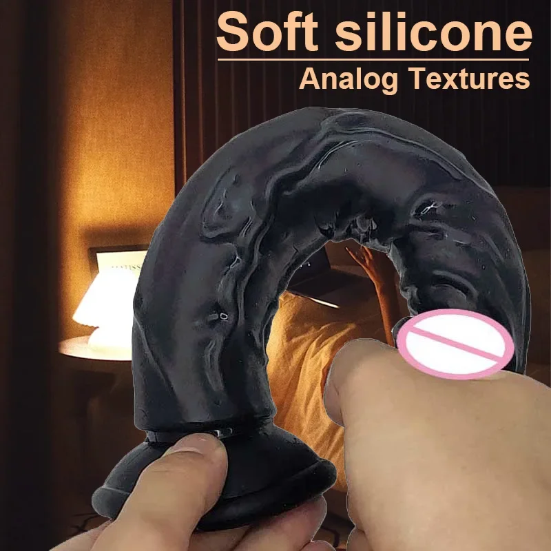 Realistic Dildos with Suction Cups,  Sex Toys, Anal Plugs, Female Penis Products, Adult Toys, Gode 18+ Erotic Sexy Products Shop