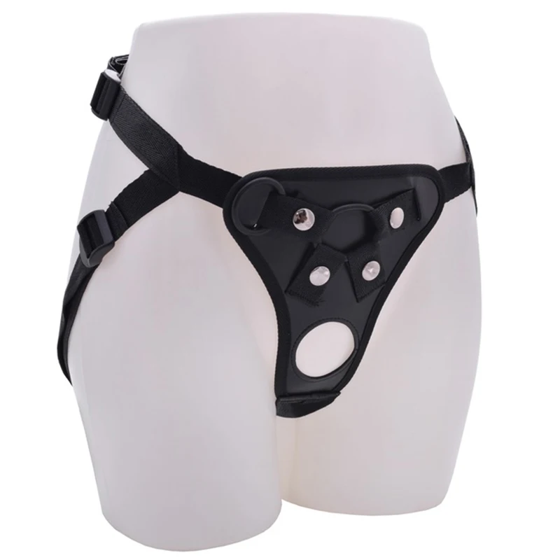 Men's Strap on Realistic Dildo Pants for Men Double Dildos with Rings Man Strapon Harness Belt Adult Games Sex Toys Strap on